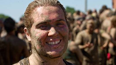 muddy
